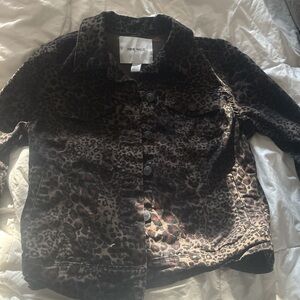 Nine West Women’s Leopard Print Jacket